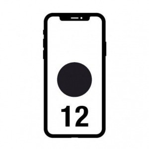 Smartphone Apple iPhone 12 64GB/ 6.1"/ 5G/ Negro