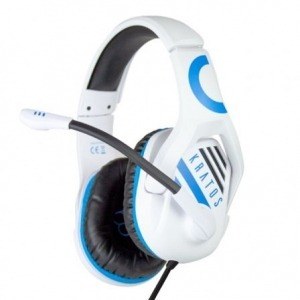 Auriculares Gaming con Micrófono FR-TEC KRATOS/ Jack 3.5/ Azules