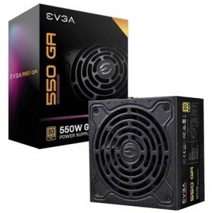 Fuente de Alimentación Gaming EVGA 550 GA Supernova/ 550W/ Ventilador 13.5 cm/ 80 Plus Gold