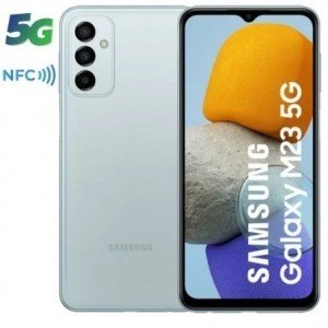 Smartphone Samsung Galaxy M23 4GB/ 128GB/ 6.6"/ 5G/ Azul Claro