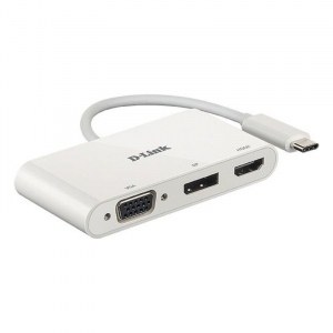 Hub USB 3 Puertos D-Link DUB-V310 Blanco