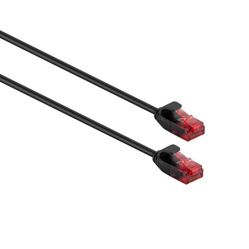 Ewent IM1044 cable de red 1 m Cat6 U/UTP (UTP) Negro