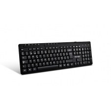 Vorago KMS-104 teclado QWERTY Español Ratón incluido Negro