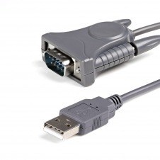 CABLE ADAPTADOR DE 0,9M USB A SERIE SERIAL DB9 DB25 RS232