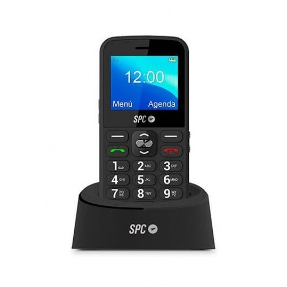 Telefono movil spc fortune 2 ds black 2.2pulgadas - radio - bt - 0.08mp - usb tipo c