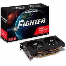 TARJETA DE VIDEO POWER COLOR FIGHTER RX 6500 XT 4GB GDDR6 64BIT,PCIE4.0,HDMI2.1,DISPLAYPORT1.4