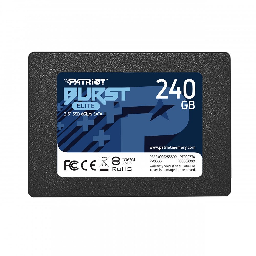 SSD PATRIOT BURST ELITE, 240GB, SATA III, 2.5