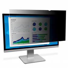 3M Filtro de privacidad de para monitor de escritorio con pantalla panorámica de 27