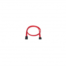 CABLE SATA DATOS ACODADO PARA DISCO DURO ROJO 0.5M 10.18.0202-OEM