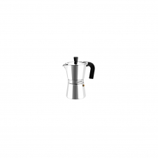 CAFETERA MONIX VITRO EXPRES 3 TAZAS ALUMINIO CON RECUBRIMIENTO ANTIADHERENTE MANGO ERGONOMICO M620003