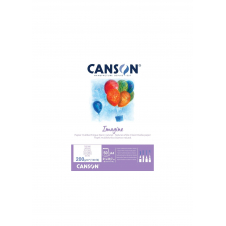 Canson Imagine Bloc Encolado de 50 Hojas 200gr A4 - Grano Fino - Color Blanco