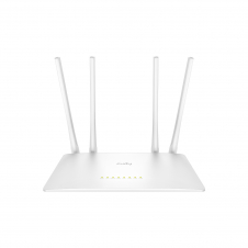 Cudy WR1200 router inalámbrico Ethernet rápido Doble banda (2,4 GHz / 5 GHz) Blanco