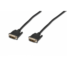 ASSMANN Electronic 5m cable DVI-D Negro