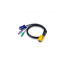 ATEN Cable KVM PS/2 con SPHD 3 en 1 de 1,8 m