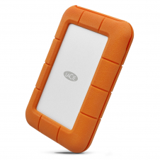 Disco duro LaCie Rugged externo USB-C 5000 GB Gris, Amarillo