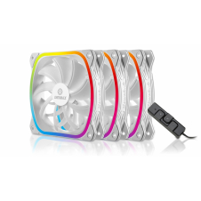 Enermax SquA RGB White Carcasa del ordenador Ventilador 12 cm Blanco