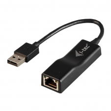 i-tec Advance USB 2.0 Fast Ethernet Adapter Negro