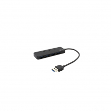 i-tec HUB USB 3.0 Metal 4 Port with individual On/Off Switches Negro