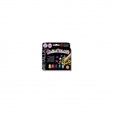 Instant playcolor metallic one set temperas 6 unidades multicolor