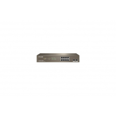 IP-COM Networks G3310P-8-150W switch Gestionado L2 Gigabit Ethernet (10/100/1000) Energía sobre Ethernet (PoE) Gris