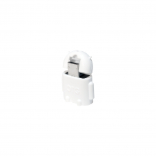 LogiLink AA0063 cambiador de género para cable Micro-USB-OTG USB 2.0 Blanco