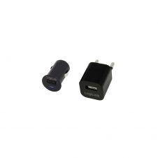 LogiLink PA0076 adaptador e inversor de corriente Auto/Interior Negro