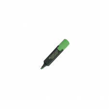 MARCADOR FLUORESCENTE FABERCASTELL PUNTA BISELADA 1 5 MM VERDE 09154863