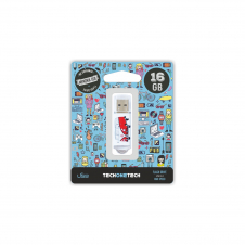 MEMORIA USB 2.0 TECH ONE TECH 16GB CAMPER VAN-VAN TEC4004-16