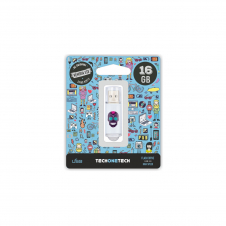 MEMORIA USB 2.0 TECH ONE TECH 16GB CALAVERA MAYA TEC4008-16