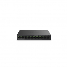 Mercusys MS110P switch Gestionado Fast Ethernet (10/100) Energ?a sobre Ethernet (PoE) Negro