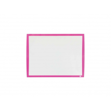 Nobo Pizarra Blanca Magnetica Peque?a 585x430 - Colores Vibrantes - Accesorios Incluidos - Fucsia