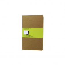 SET DE 3 LIBRETAS MOLESKINE CAHIER MARRON KRAFT P LISAS QP413