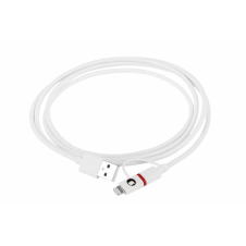 SilverHT Cable Combo MFI - MicroUSB + Lightning 1,5m - Blanco