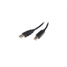 StarTech.com Cable USB de 50cm para Impresora - USB A Macho a USB B Macho - Adaptador Negro