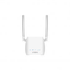 Strong 300M router inalámbrico Ethernet rápido Banda única (2,4 GHz) 4G Blanco