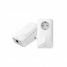 Strong POWERL1000DUOWIFIEUV2 adaptador de red PowerLine 1000 Mbit/s Ethernet Wifi Blanco 2 pieza(s)