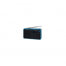 RADIO PORT́TIL SUNSTECH AM FM 70 PRESINTONIAS ALTAVOZ 1.4W RMS SD USB AUX-IN AZUL RPDS32BL