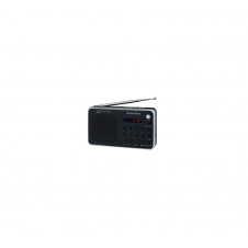 RADIO PORT́TIL SUNSTECH AM FM 70 PRESINTONIAS ALTAVOZ 1.4W RMS SD USB AUX-IN NEGRO RPDS32SL