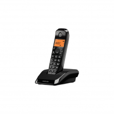 TELEFONO MOTOROLA S1201 INALAMBRICO NEGRO C69000D48O1AES03