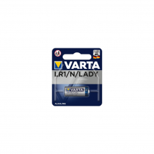 Varta pila alcalina LR-1 1.5v azul plata