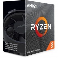 CPU AMD RYZEN 3 4100 4CORE, 3.8GHZ, AM4 Wraith Stealth