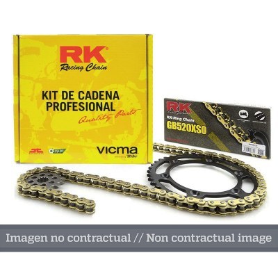 Kit cadena aluminio RK 520KRO (13-48-112) KC348952