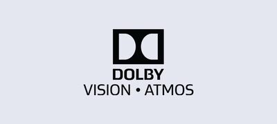 Logotipo de Dolby Vision® y Dolby Atmos®
