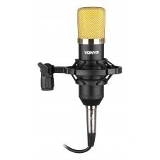 CM400 Microfono de estudio de condensador negro/oro