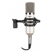 CM400 Microfono de estudio de condensador plata
