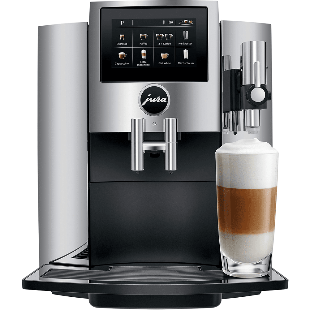 Cafetera súper automatica JURA S8 Chrome (EA) de JURA en Cafeteras JURA…