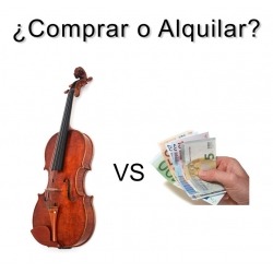¿Comprar o Alquilar un Violin?